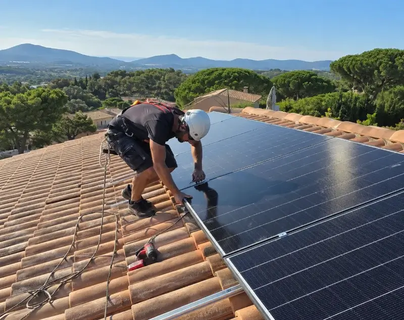 Installateur panneaux solaires Annemasse — pose photovoltaïque sur toiture